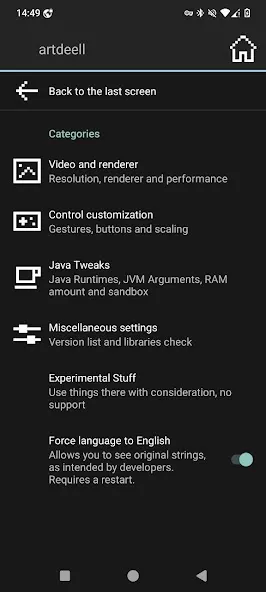 MojoLauncher APK Screenshot 3