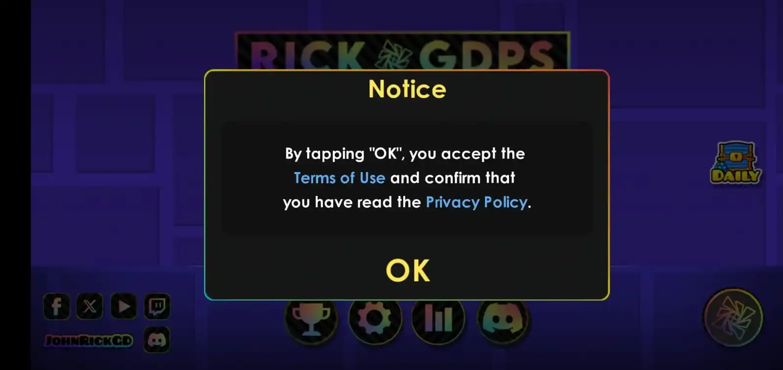 RGDPS APK Screenshot 2